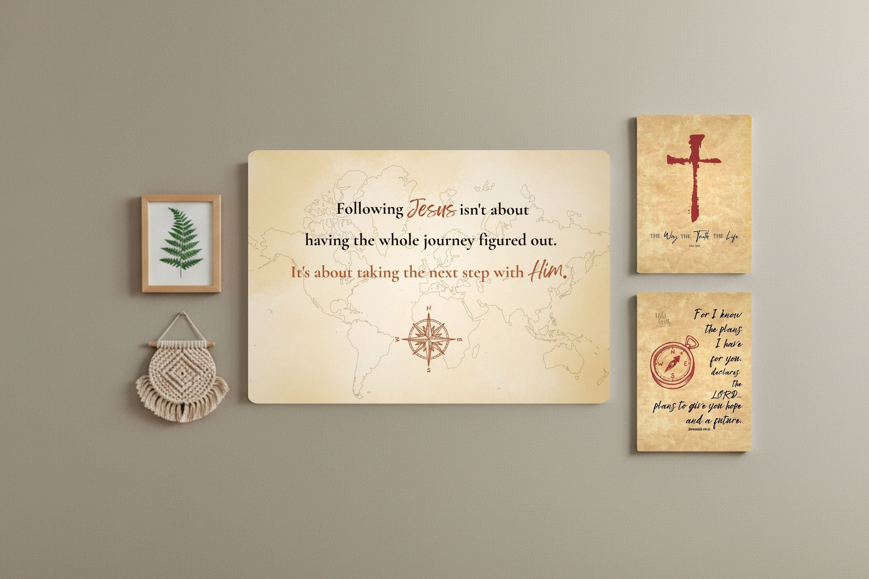 Gallery wall mockup