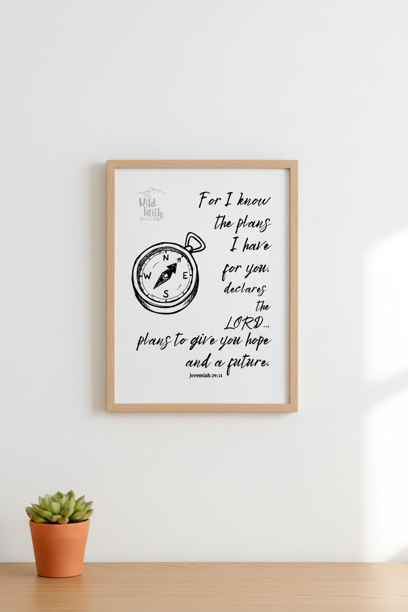 B&W Framed Wall