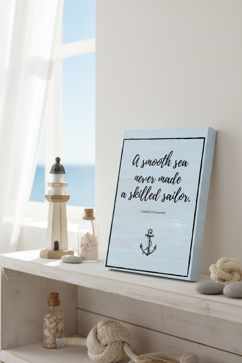 Blue - Small Canvas Mockup