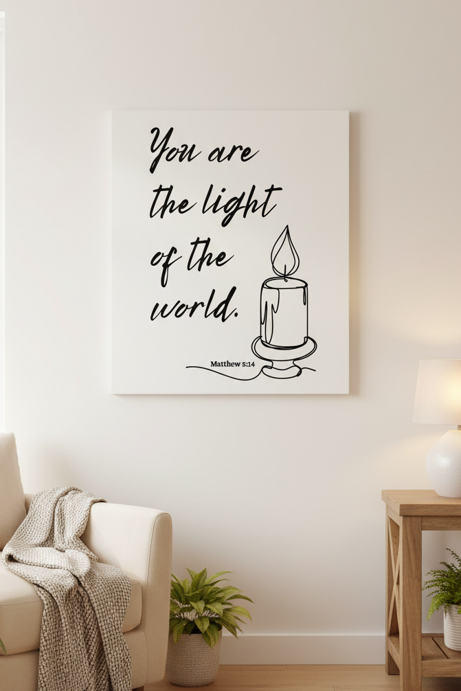 Canvas Hung Mockup