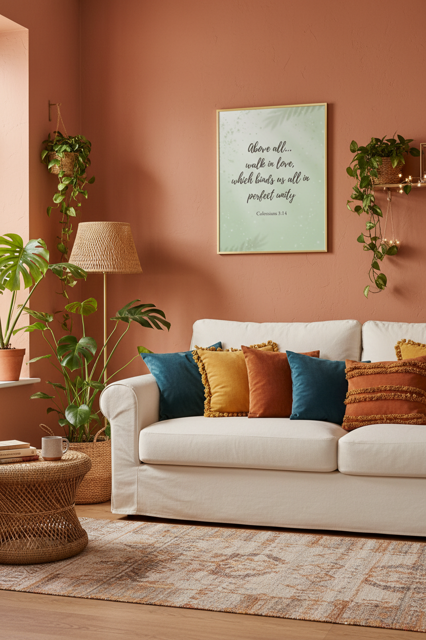 Colossians 3:14 Colorful Lifestyle Mockup