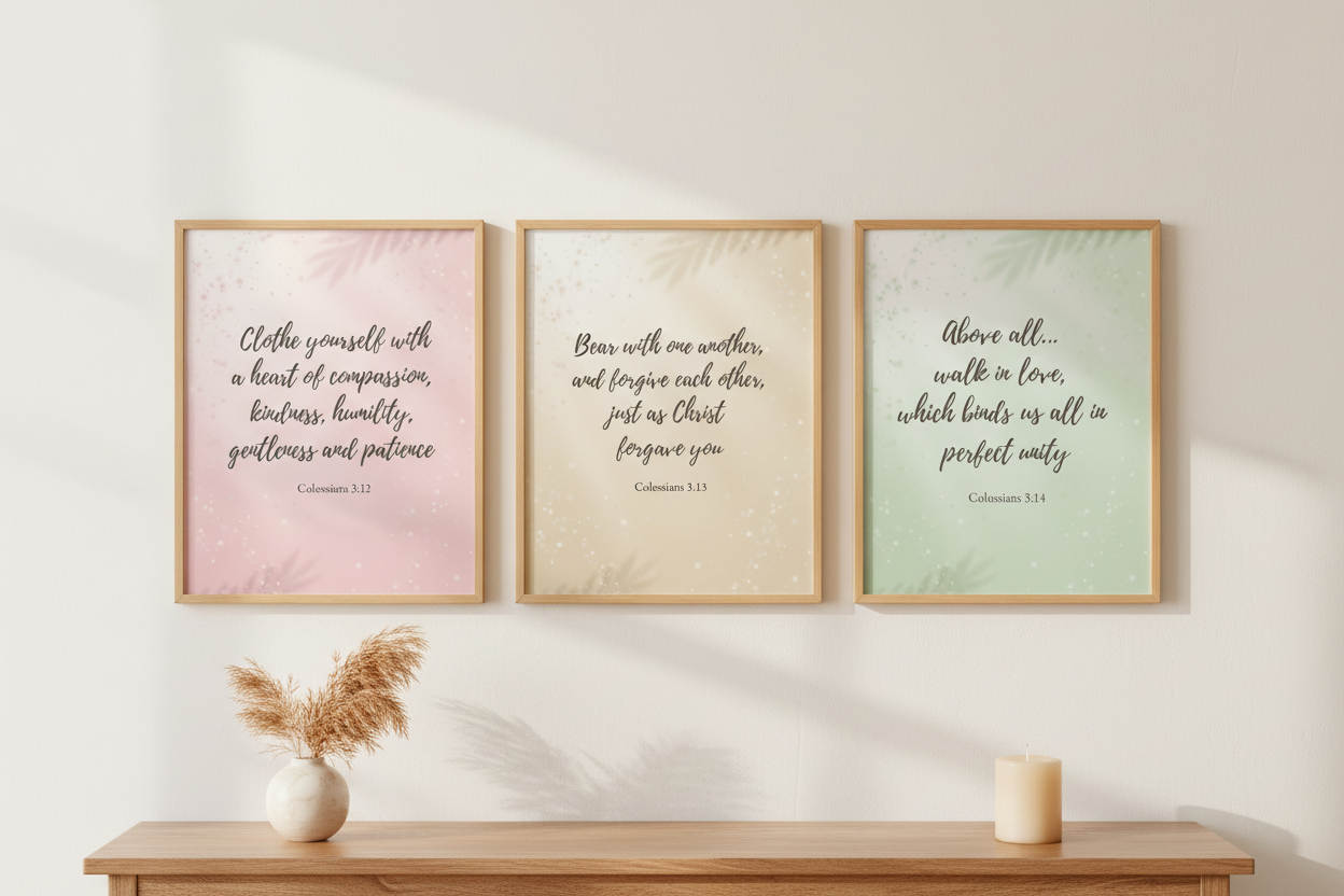 Colossians Collection Gallery Wall