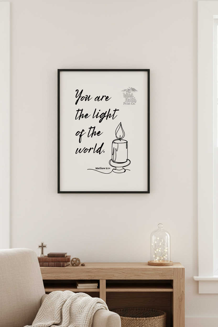 Framed Wall Mockup