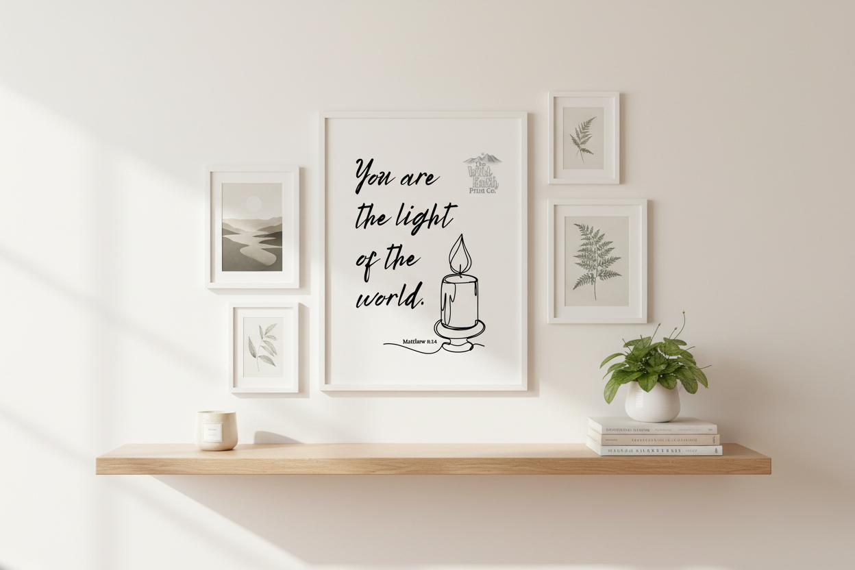 Gallery Wall Mockup