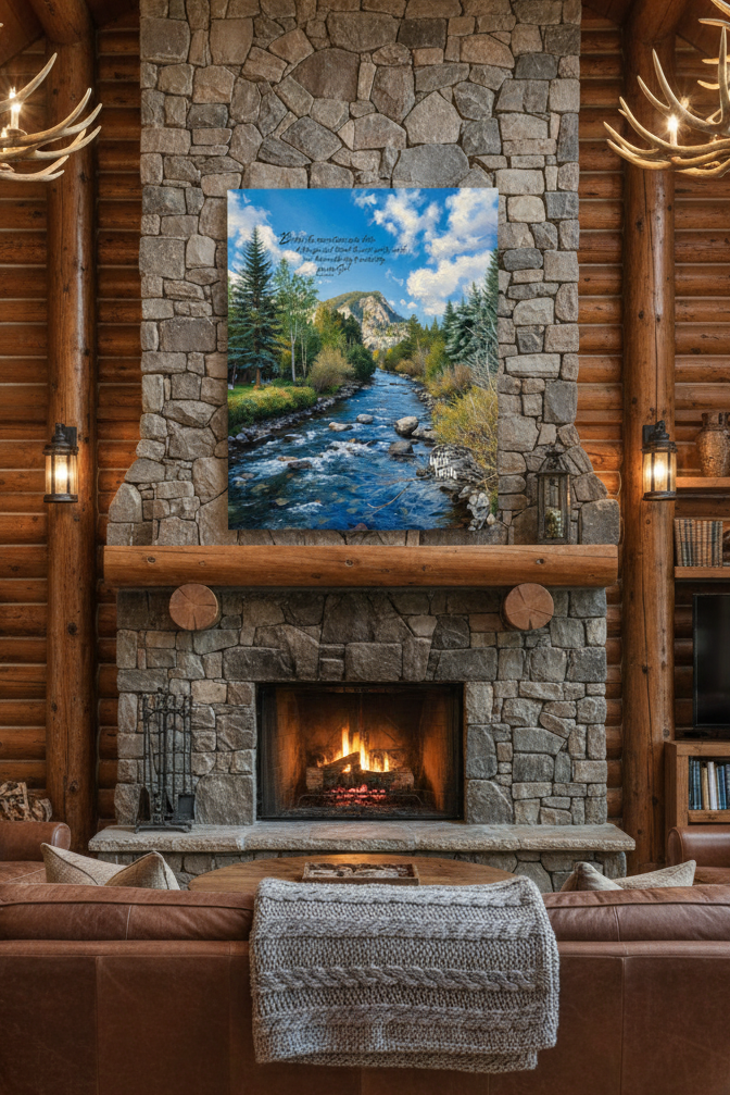 Living Room Canvas mockup 