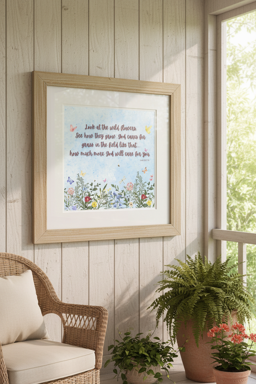 Luke 12:27-28 - Sunroom Mockup