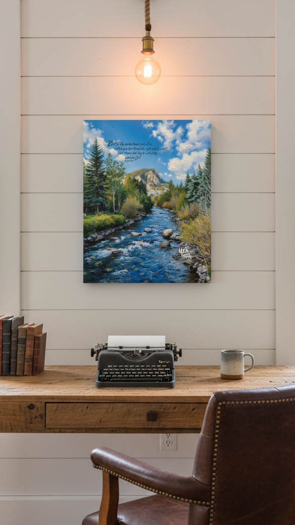 Office Canvas Mockup