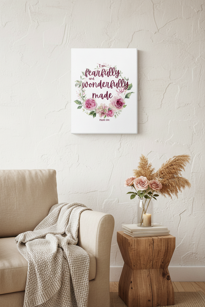 Pink Canvas — Warm Neutral Decor