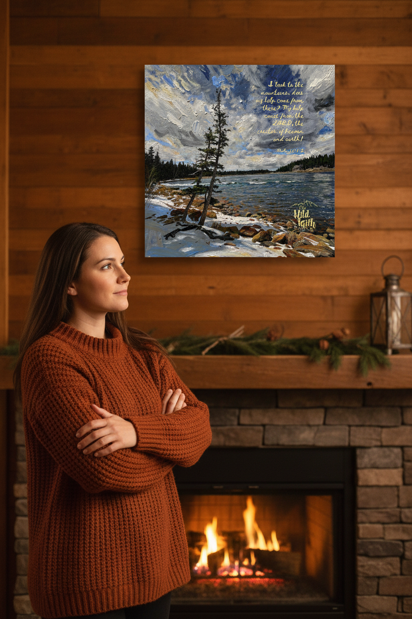 Psalm 121 — Portrait Lifestyle Shot