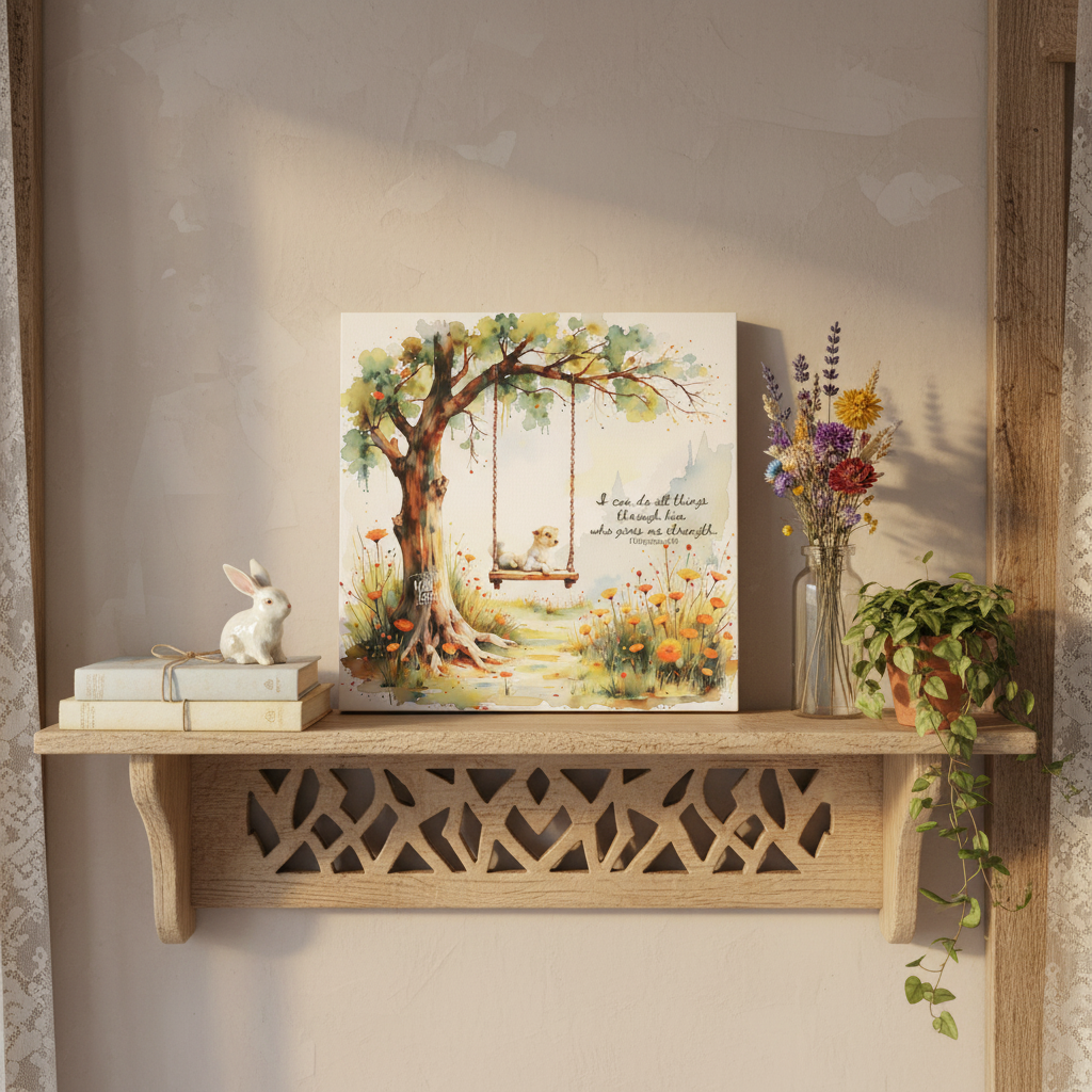Shelf Canvas Mockup
