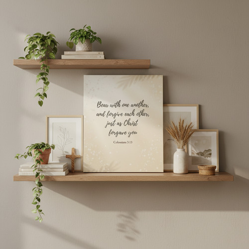 Shelf mockup — 12x16 proportion