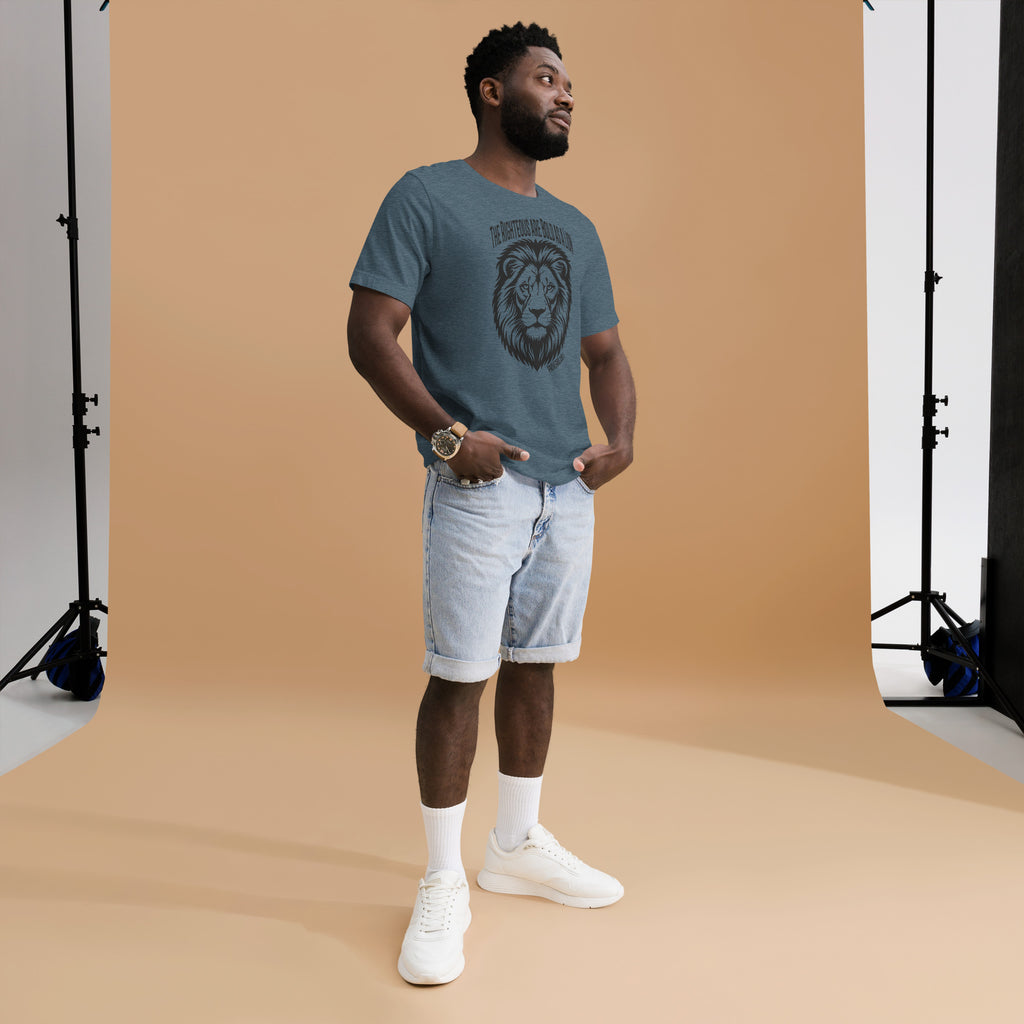 Bold As A Lion | Proverbs 28:1 Faith T-Shirt