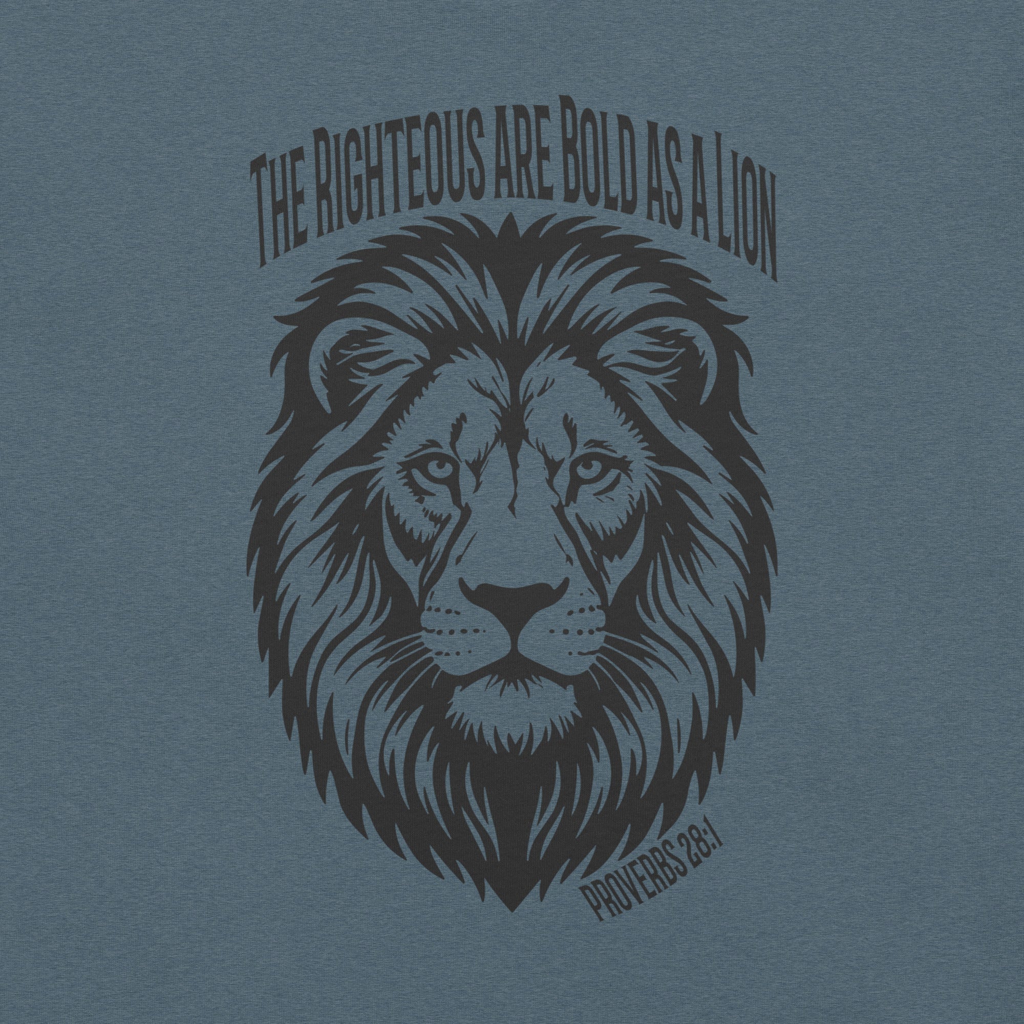 Bold As A Lion | Proverbs 28:1 Faith T-Shirt